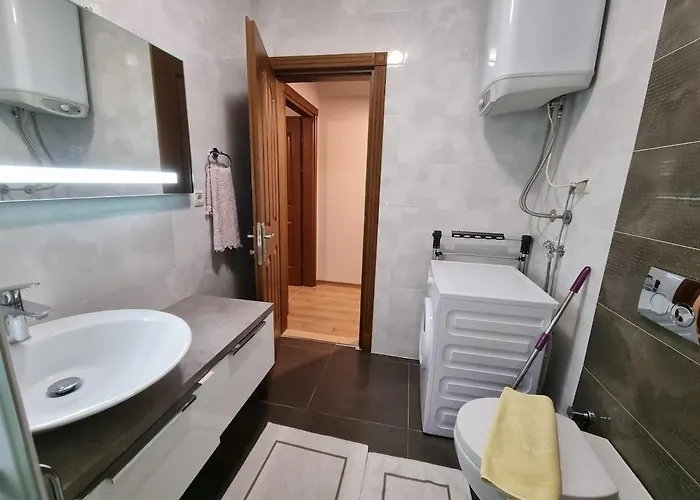 Deniz Manzarali, Plaja 100 Metre, Luks 4 Apartmán Marmaris