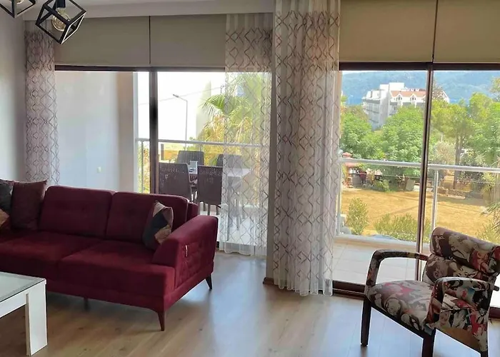 Deniz Manzarali, Plaja 100 Metre, Luks 4 Lägenhet Marmaris